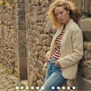 Doen Parker Jacket in Nutmilk Size S NWT